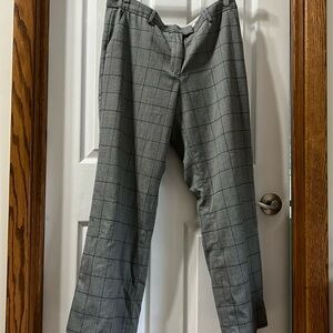 Talbots Windsor gray Italian flannel fully lined pant in size 14